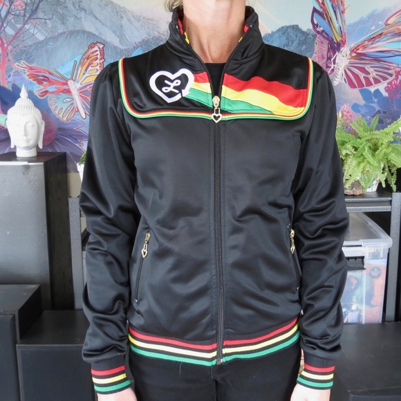 Lrg Jackets & Blazers - Luxurie Irie Reggae Track by L.R.G.